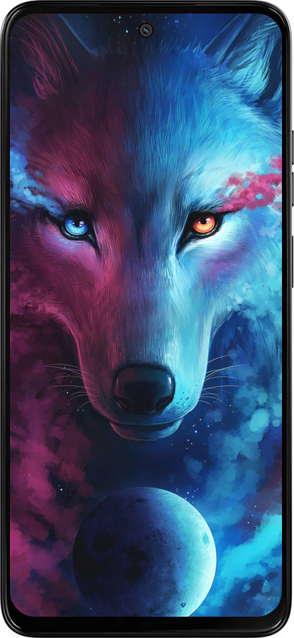 Силіконовий чехол Арт-вовк для Motorola Moto G15 - 3999u-3948 изображение 