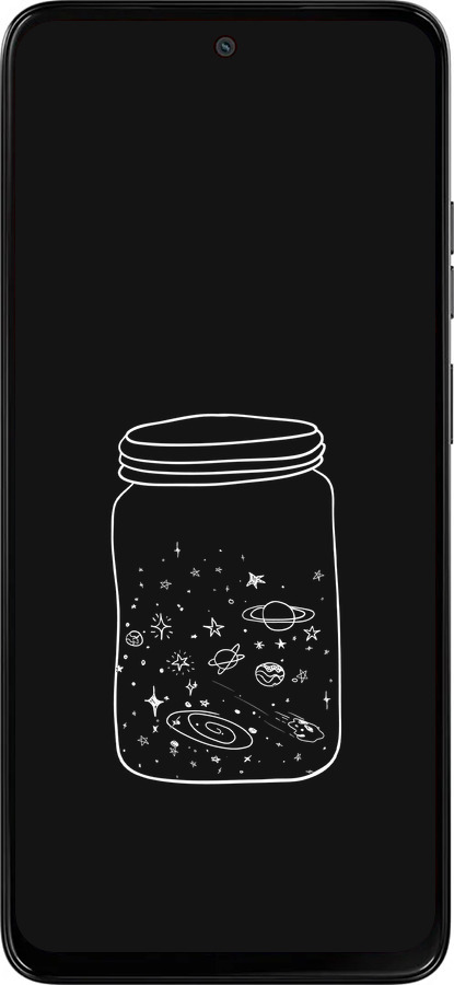 Силиконовый чехол Космос в банке для Motorola Moto G15 - 4297u-3948 изображение 