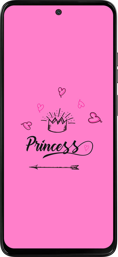 Силиконовый чехол Princess для Motorola Moto G15 - 4361u-3948 изображение 