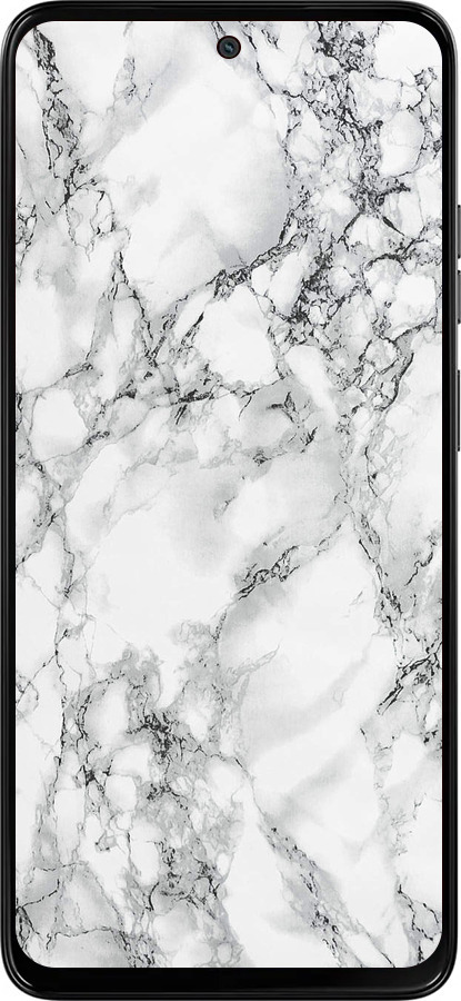 Силиконовый чехол Мрамор белый для Motorola Moto G15 - 4480u-3948 изображение 