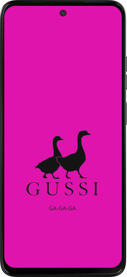 Силиконовый чехол Гуси для Motorola Moto G15 - 4561u-3948 изображение 