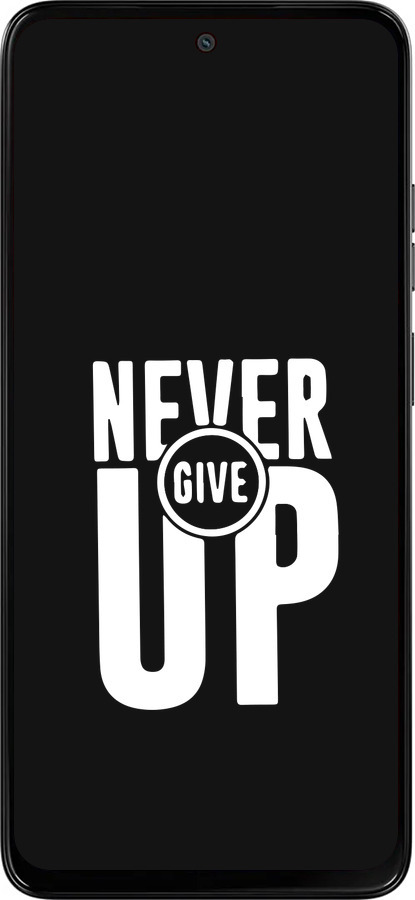Силиконовый чехол Никогда не сдавайся для Motorola Moto G15 - 4572u-3948 изображение 