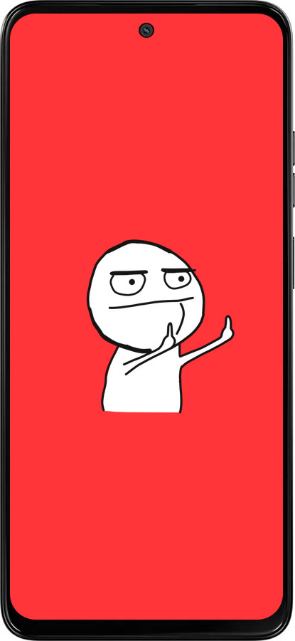 Силиконовый чехол Мем для Motorola Moto G15 - 4578u-3948 изображение 