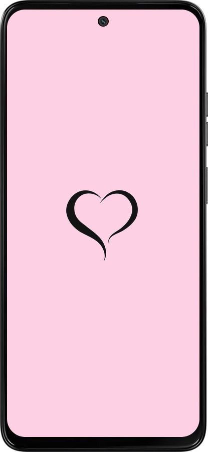 Силиконовый чехол Сердце 1 для Motorola Moto G15 - 4730u-3948 изображение 