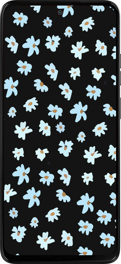 Силіконовий чехол Квітковий для Motorola Moto G15 - 4900u-3948 изображение 