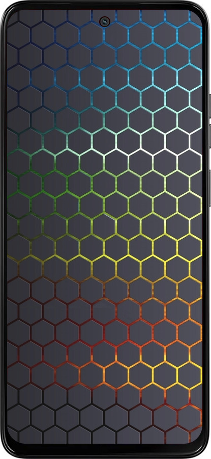 Силиконовый чехол Переливающиеся соты для Motorola Moto G15 - 498u-3948 изображение 