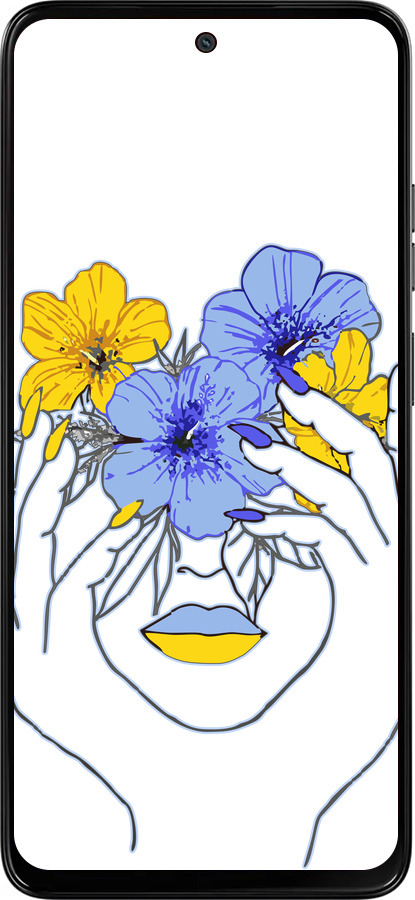 Силиконовый чехол Девушка v4 для Motorola Moto G15 - 5276u-3948 изображение 