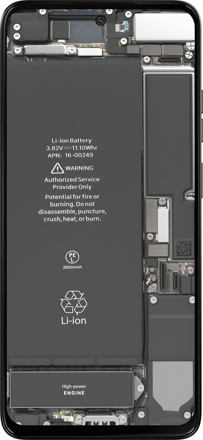 Силиконовый чехол Детали смартфона для Motorola Moto G15 - 5487u-3948 изображение 