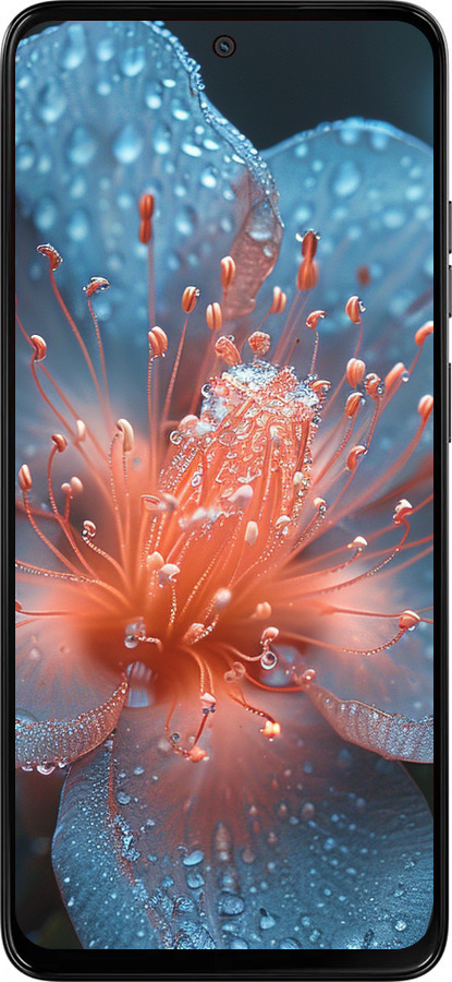 Силиконовый чехол Роса на цветке для Motorola Moto G15 - 6039u-3948 изображение 