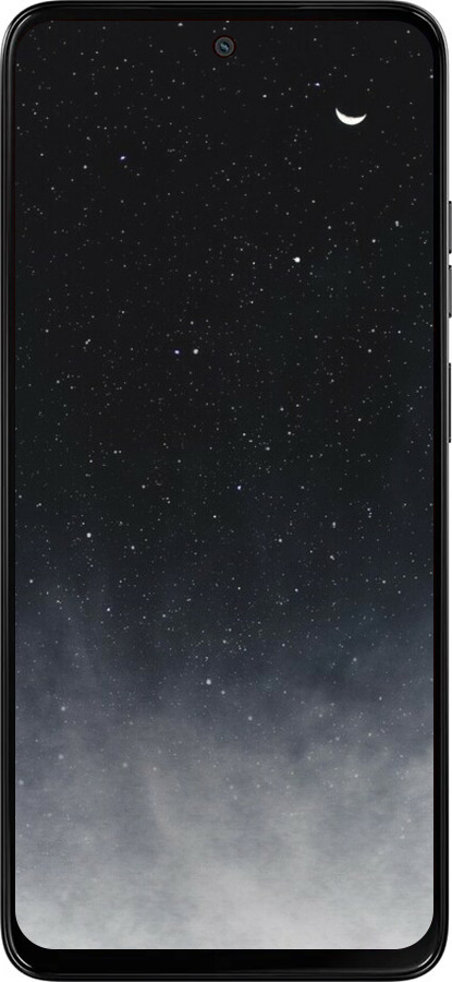 Силиконовый чехол Сині хмари, Синій місяць для Motorola Moto G15 - 6396u-3948 изображение 