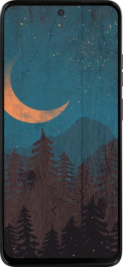 Силиконовый чехол Звездный лес для Motorola Moto G15 - 6480u-3948 изображение 