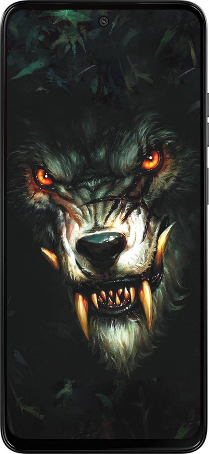 Силиконовый чехол Дьявольский волк для Motorola Moto G15 - 833u-3948 изображение 
