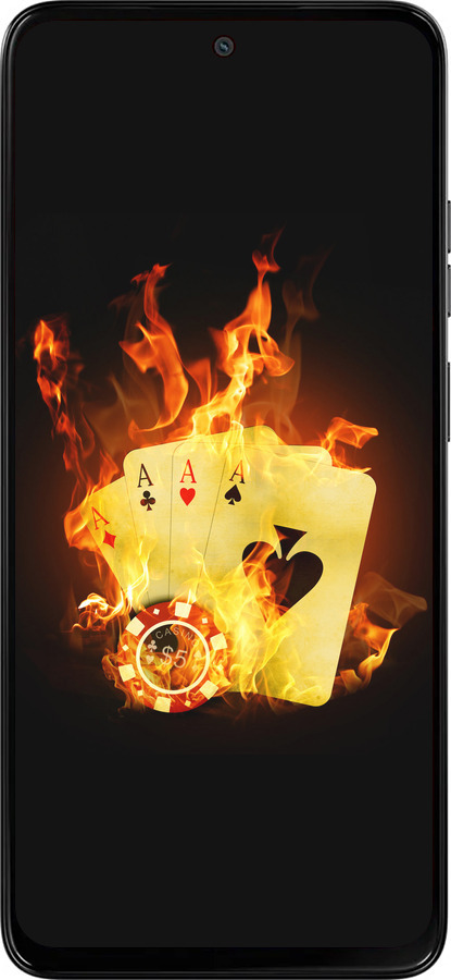 Силиконовый чехол Горящие карты для Motorola Moto G15 - 839u-3948 изображение 