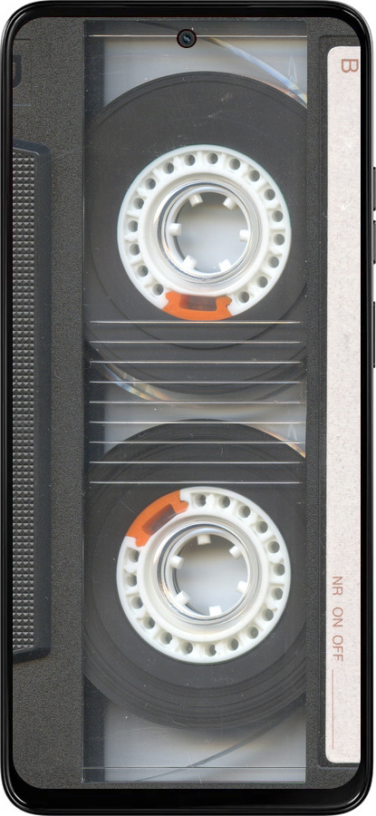 Силиконовый чехол Кассета для Motorola Moto G15 - 876u-3948 изображение 