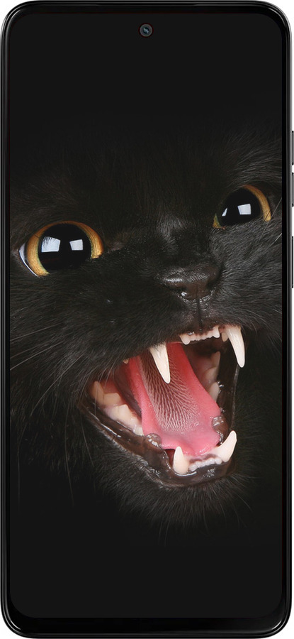 Силиконовый чехол Чёрная кошка для Motorola Moto G15 - 932u-3948 изображение 