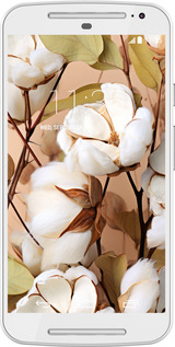 Силиконовый чехол Хлопок для Motorola Moto G2 - 5665u-330 изображение 