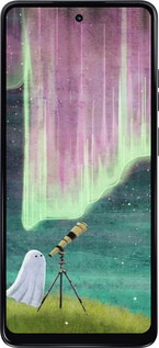 Силиконовый чехол Привидение и звезды для Motorola Moto G24 Power - 6443u-3665 изображение 