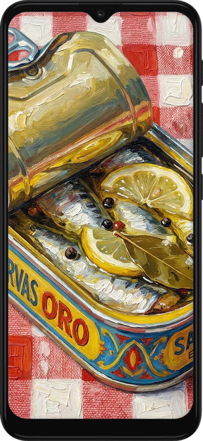 TPU чехол Vintage Sardine Tin Phone для Motorola Moto G10 - 6772b-2319 изображение 