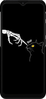 3D пластиковий матовий чехол Кішка для Motorola Moto G30 - 6505m-2320 изображение 