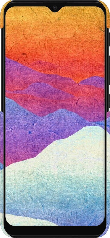 3D пластиковый матовый чехол Горный закат для Motorola Moto G20 - 6479m-2461 изображение 