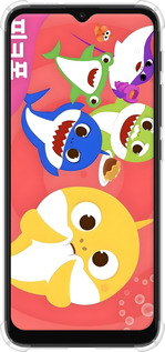 Силикон с усиленными углами чехол Бейби Шаркс для Motorola Moto G10 - 6305sp-2319 изображение 