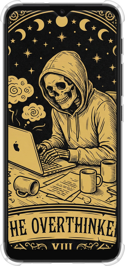 Силикон с усиленными углами чехол The Overthinker для Motorola Moto G10 - 6774sp-2319 изображение 