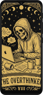 Силиконовый чехол The Overthinker для Motorola Moto G30 - 6774u-2320 изображение 