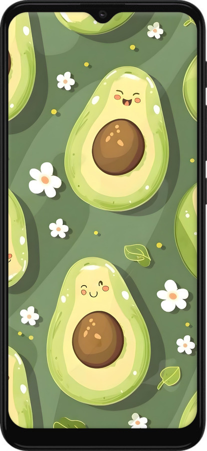 2D пластиковый чехол Авокадо для Motorola Moto G10 - 6380t-2319 изображение 