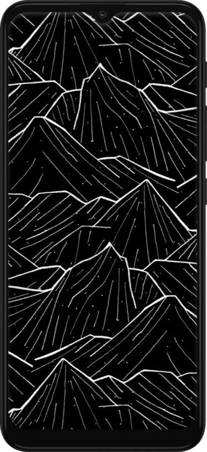 Силиконовый чехол С изображением Темных гор для Motorola Moto G20 - 6489u-2461 изображение 