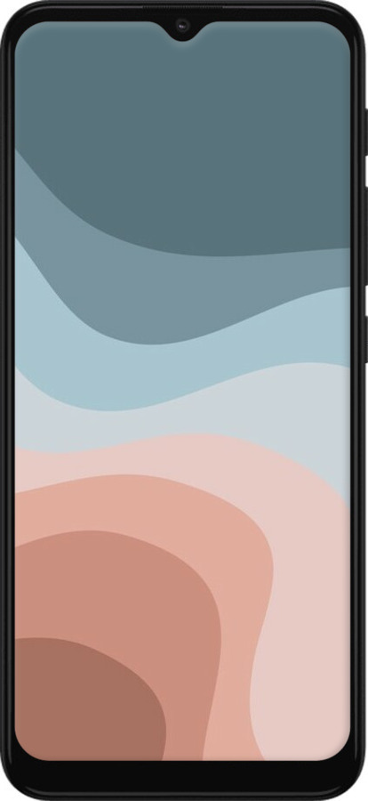 Силиконовый чехол С синими и розовыми волнами в стиле ретро для Motorola Moto G10 - 6532u-2319 изображение 
