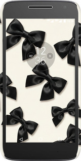 3D пластиковий матовий чехол Dark Coquette для Motorola Moto G4 Play - 6765m-860 изображение 