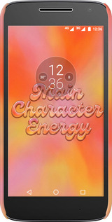 3D пластиковий матовий чехол Aura Gradient Main Character Energy Aesthetic Y2K для Motorola Moto G4 Play - 6783m-860 изображение 