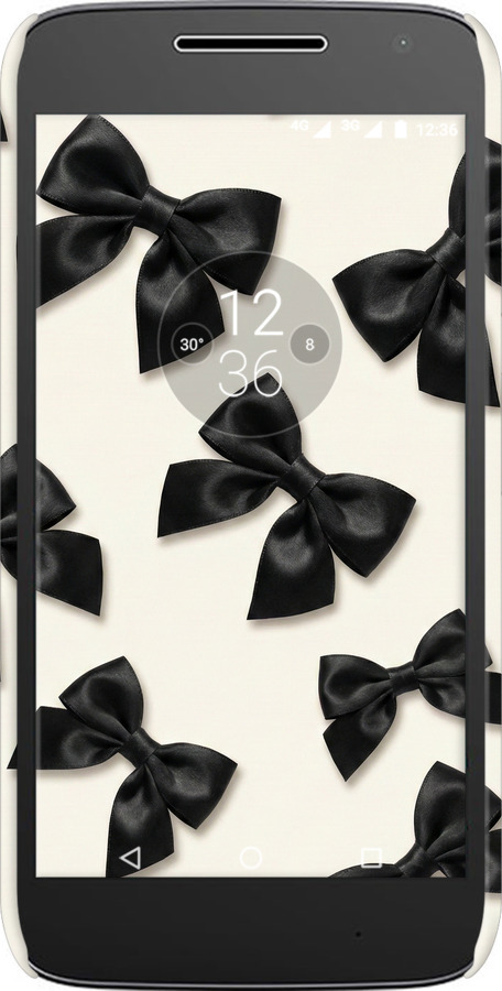 3D пластиковий матовий чехол Dark Coquette для Motorola Moto G4 Play - 6765m-860 изображение 