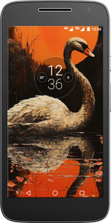 Силіконовий чехол Лебідь для Motorola Moto G4 Play - 5964u-860 изображение 