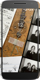 3D пластиковий матовий чехол Aesthetic Scrapbook Collage для Motorola MOTO G4 PLUS - 6773m-953 изображение 