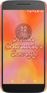 3D пластиковый глянцевый чехол Aura Gradient Main Character Energy Aesthetic Y2K для Motorola MOTO G4 PLUS - 6783c-953 изображение 