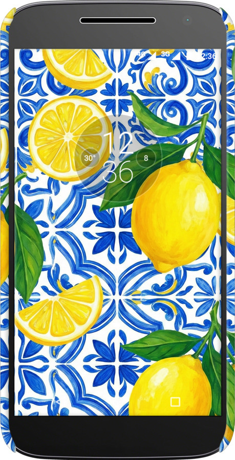 3D пластиковий глянцевий чехол Grocery Girl Italian Summer для Motorola MOTO G4 - 6766c-511 изображение 