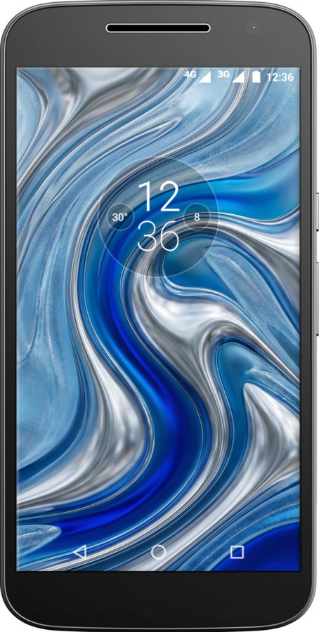 2D пластиковий чехол Liquid Chrome для Motorola MOTO G4 PLUS - 6781t-953 изображение 