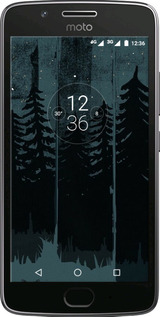 Силіконовий чехол Лисиця та нічний ліс для Motorola Moto G5 - 6481u-832 изображение 