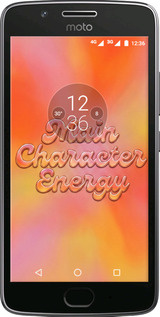 Силиконовый чехол Aura Gradient Main Character Energy Aesthetic Y2K для Motorola Moto G5 - 6783u-832 изображение 