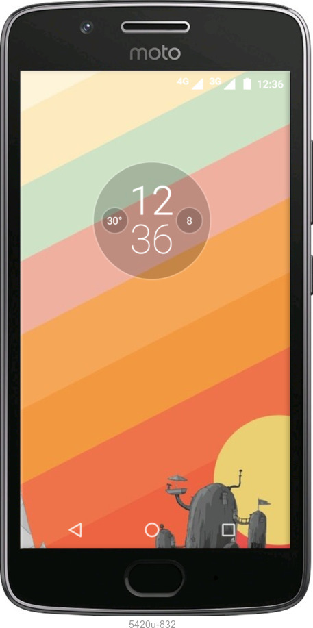 Силиконовый чехол № 5420 для Motorola Moto G5 - 5420u-832 изображение 