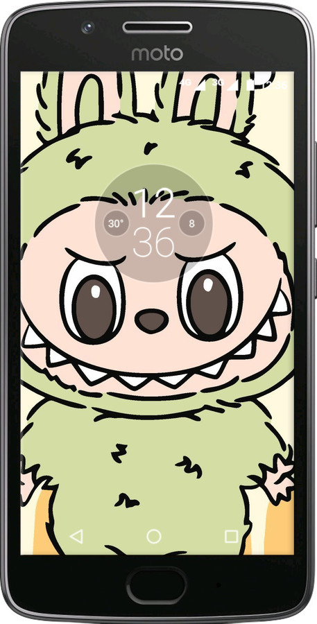 Силиконовый чехол № 6736 для Motorola Moto G5 - 6736u-832 изображение 