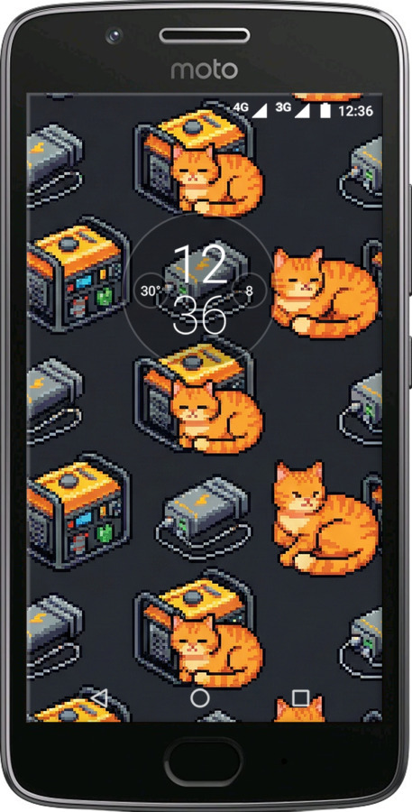 Силиконовый чехол Autonomous Zone для Motorola Moto G5 - 6771u-832 изображение 