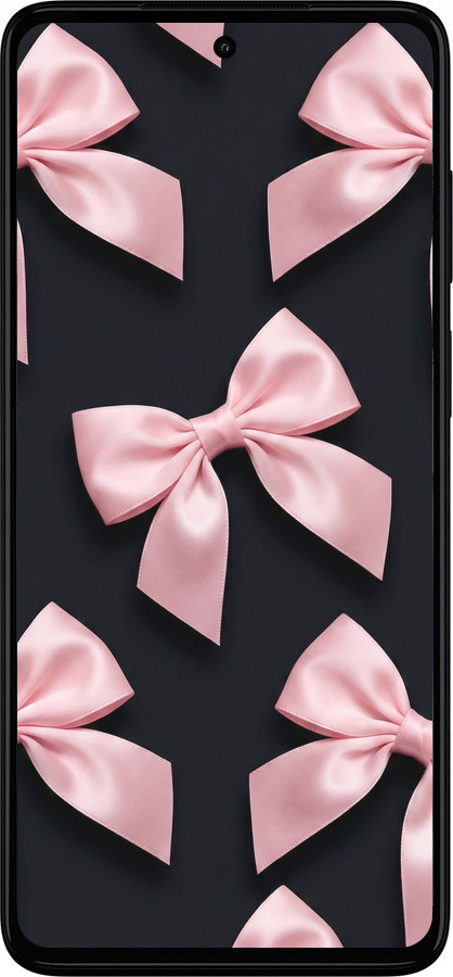 Силіконовий чехол Coquette Ribbons Dark Coquette для Motorola Moto G52 - 6767u-2691 изображение 