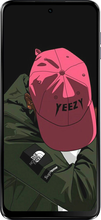 Силіконовий чехол logo de yeezy для Motorola Moto G54 Power - 3995u-3897 изображение 