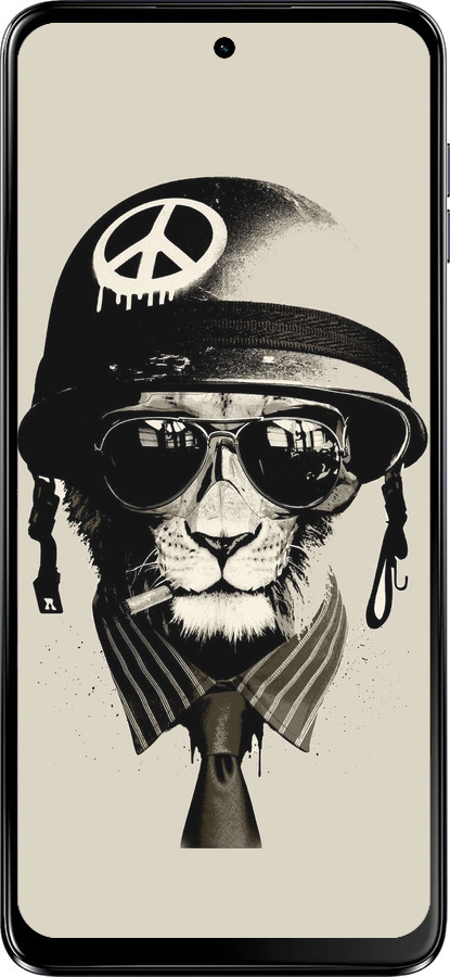 Силиконовый чехол tattoo soldier для Motorola Moto G64 - 4165u-4014 изображение 