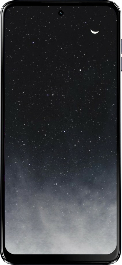 Силіконовий чехол Голубые облака, Голубая луна для Motorola Moto G54 Power - 6396u-3897 изображение 