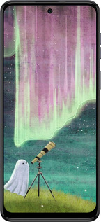 TPU чехол Привидение и звезды для Motorola Moto G54 - 6443b-3339 изображение 