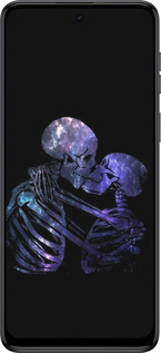 TPU чехол Із зображенням скелета для Motorola Moto G54 - 6537b-3339 изображение 