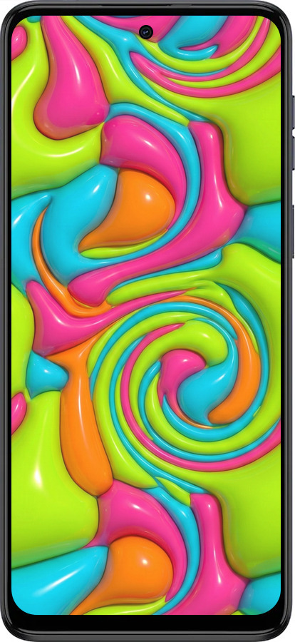 TPU чехол Y2K Jelly Dream для Motorola Moto G54 - 6780b-3339 изображение 